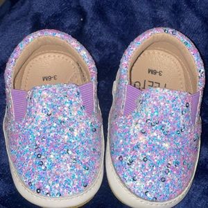 Rare Monkey Feet Purple covered in bling